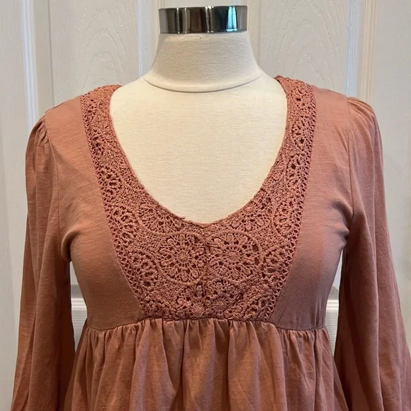 NWT Derek Heart Babydoll Top - Picture 5 of 12